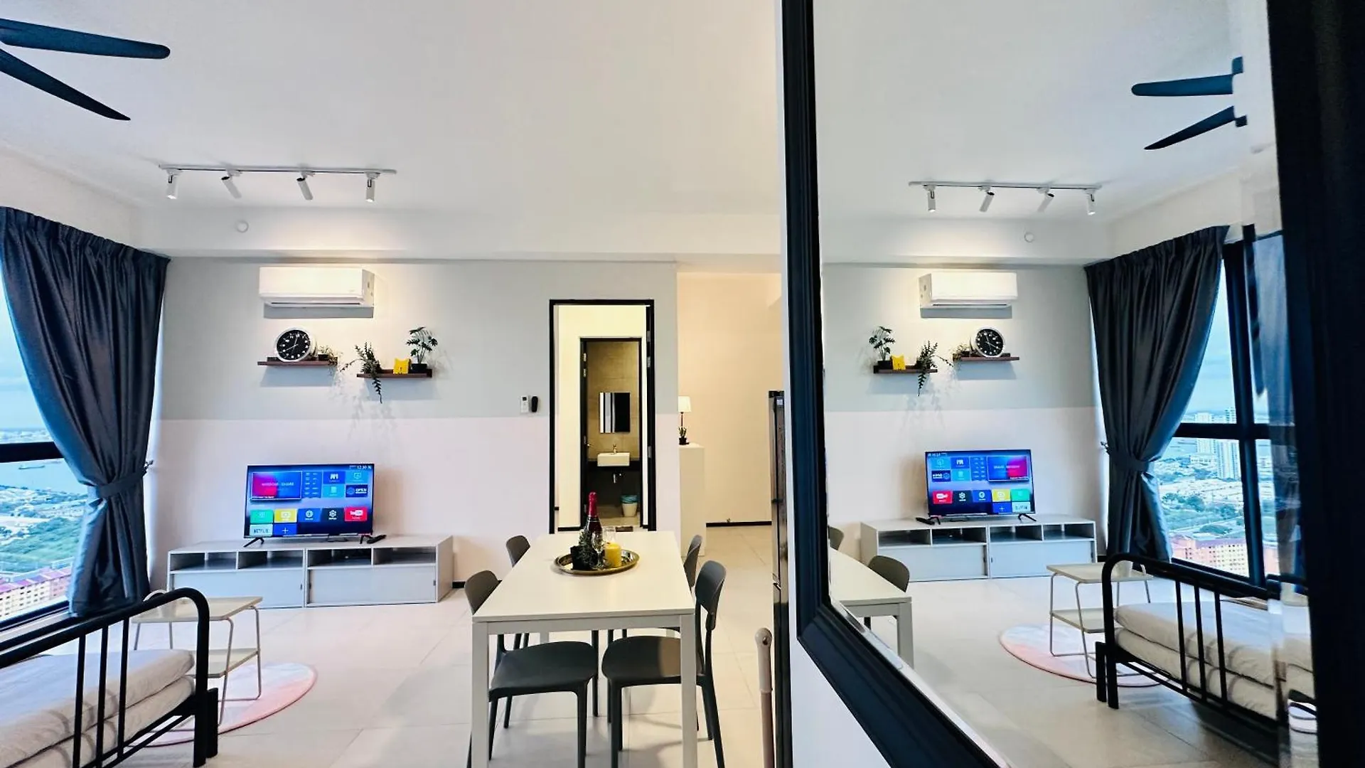 New 2Br Or 3Br Cityview Homestay At Urban Suite By Urban Staycation Ldl Jelutong